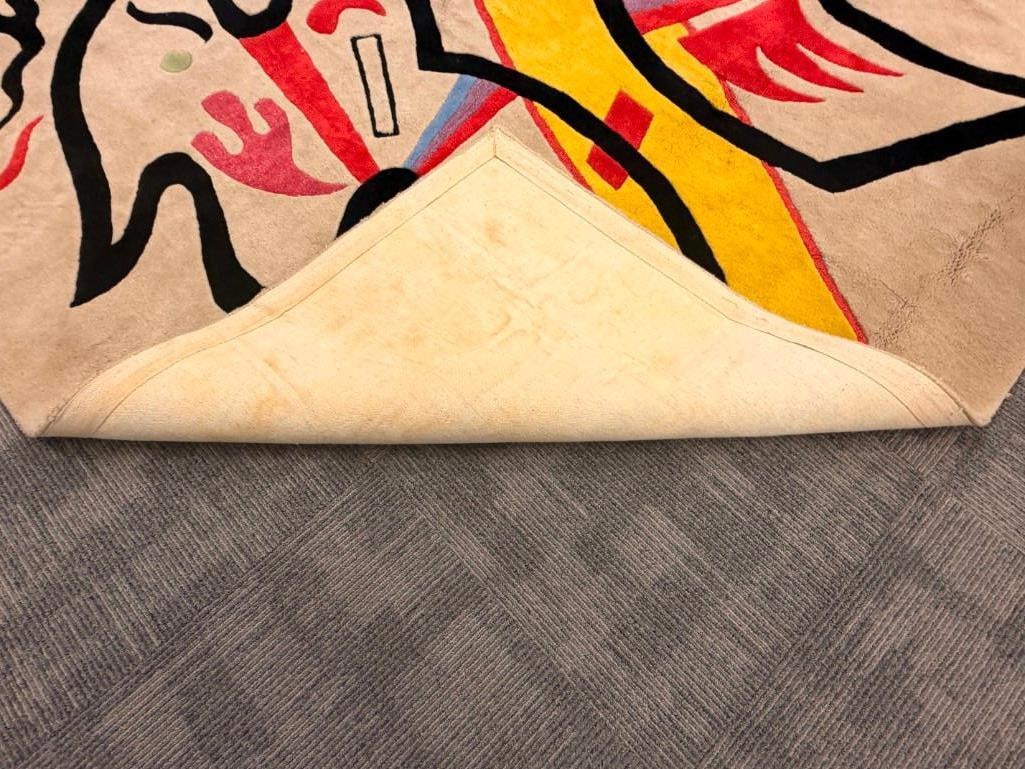 NOURISON GUGGENHEIM ARTS COLLECTION ARTIST INSPIRED 100% WOOL PILE RUG INSPIRED BY WASSILY KANDIN... - 8