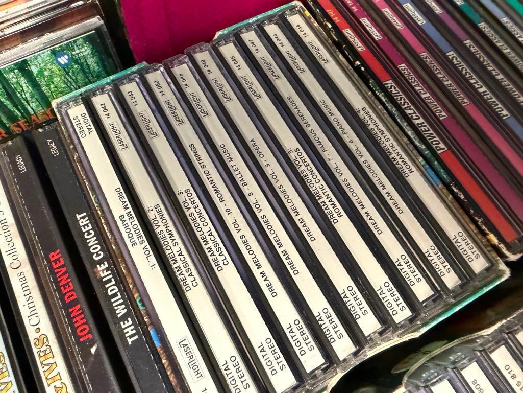 COLLECTION OF CLASSICAL CDS FEATURING MORE THAN 100 CDS AS WELL AS A CASE FILLED WITH MORE MODERN... - 5
