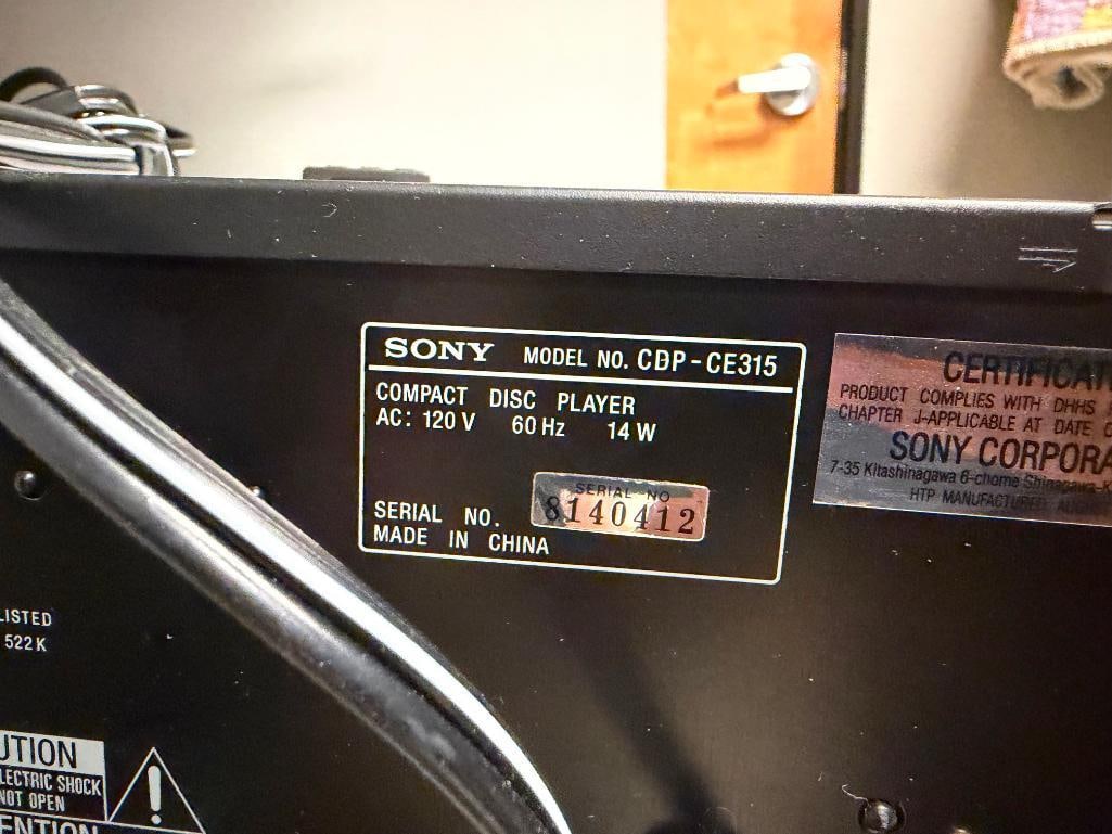 SONY COMPACT DISC PLAYER CDP-CE315 - 10