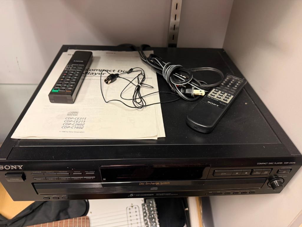 SONY COMPACT DISC PLAYER CDP-CE315 - 6