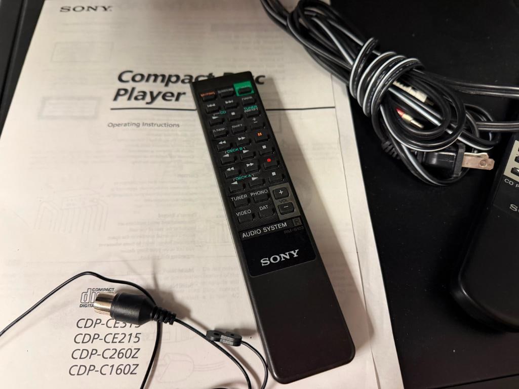 SONY COMPACT DISC PLAYER CDP-CE315 - 8