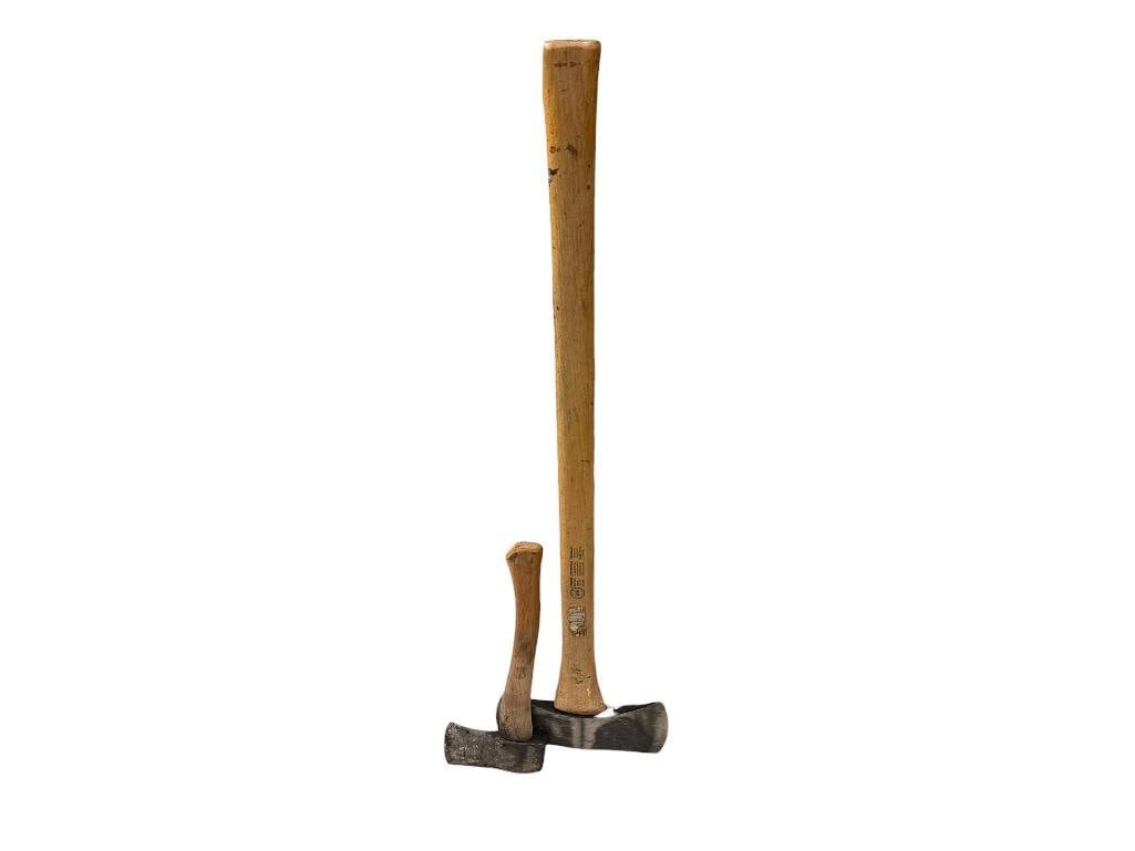 TWO AXES BY DO IT BEST INCLUDING A DUAL SIDED AXE (1 of 9)