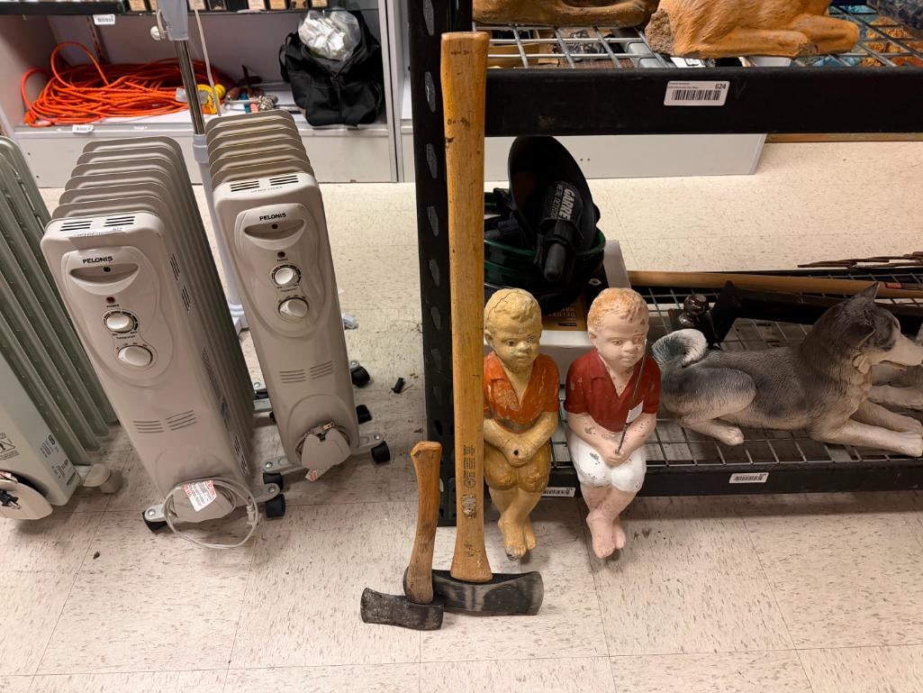 TWO AXES BY DO IT BEST INCLUDING A DUAL SIDED AXE - 2