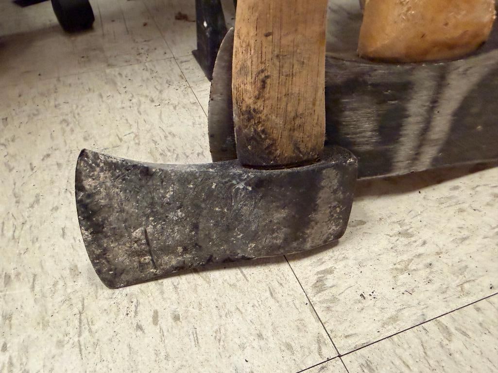 TWO AXES BY DO IT BEST INCLUDING A DUAL SIDED AXE - 5