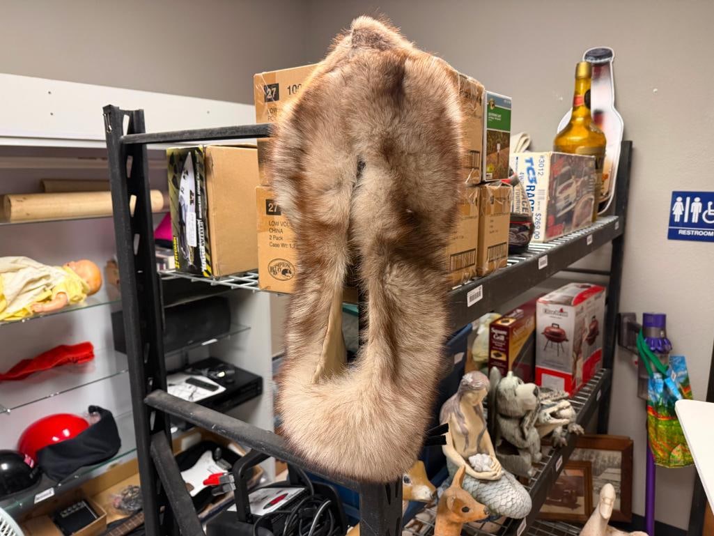 SILVER FOX FUR COLLAR - 2