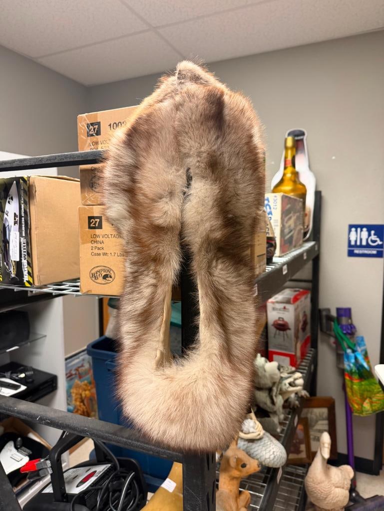 SILVER FOX FUR COLLAR - 3