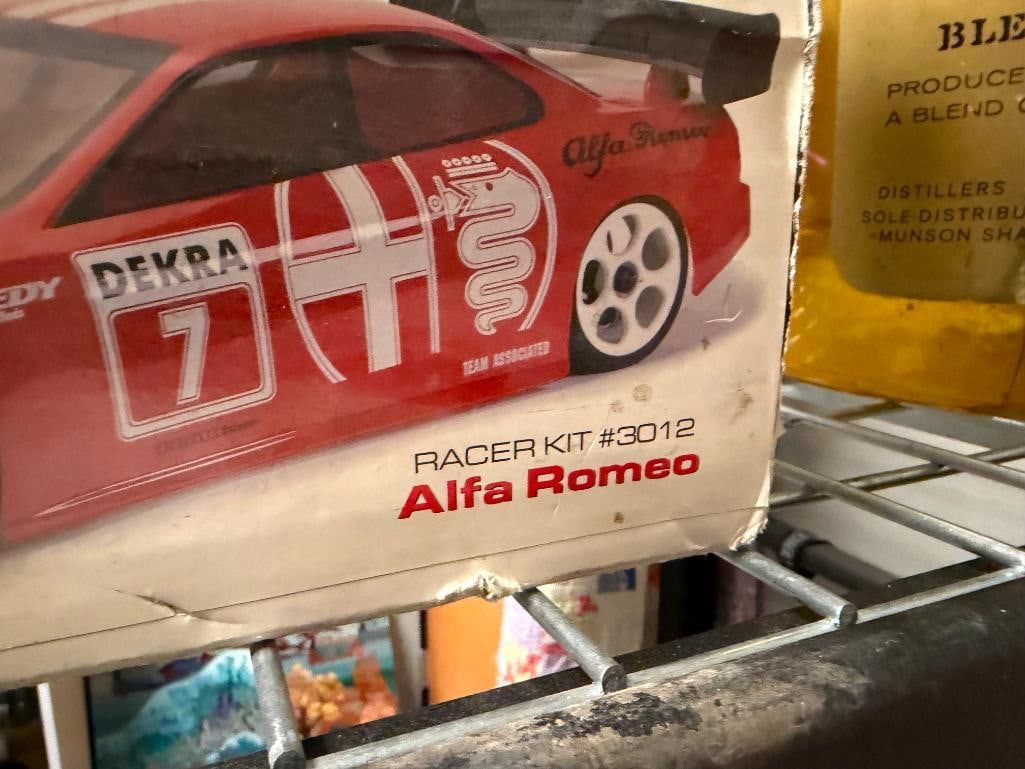 TEAM ASSOCIATED AE TC3 RACER KIT #3012 ALFA ROMEO RC CAR - 5