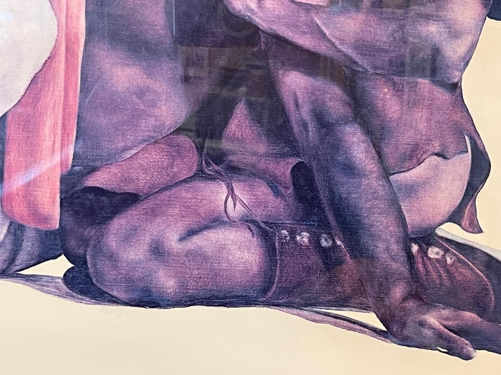 POPO & RUBY LEE MARRIED COUPLE DUO LIMITED EDITION PRINT TITLED GOLDEN MORNING NO. 64/750 - 6