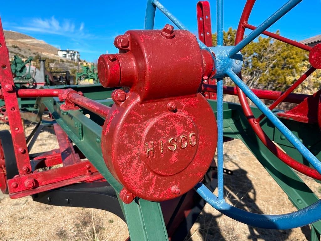 ANTIQUE HACKNEY IRON & STEEL COMPANY HORSE-DRAWN ROAD GRADER OR PLOW EARLY AGRICULTURE IMPLEMENT - 11