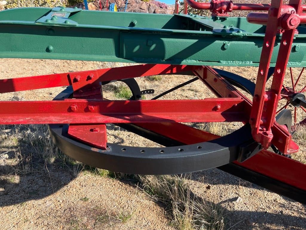 ANTIQUE HACKNEY IRON & STEEL COMPANY HORSE-DRAWN ROAD GRADER OR PLOW EARLY AGRICULTURE IMPLEMENT - 5