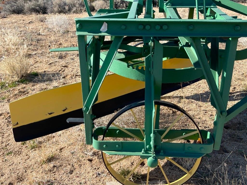 ANTIQUE J.D. ADAMS & CO. LITTLE ROADSTER HORSE-DRAWN PULL GRADER - 13