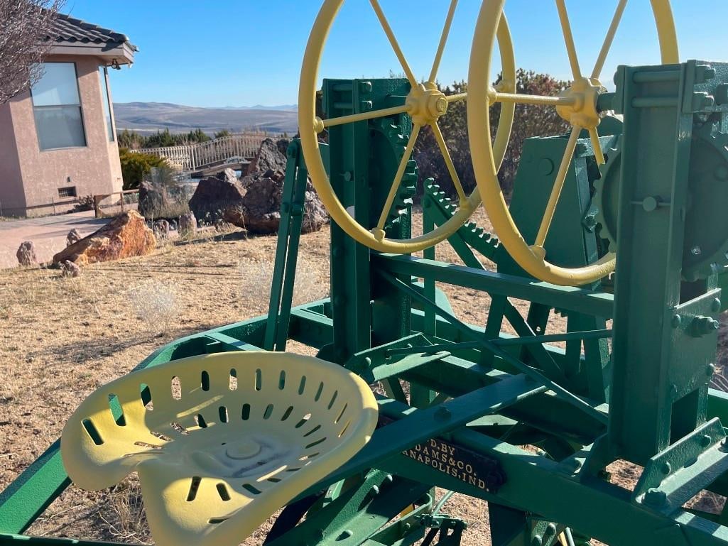 ANTIQUE J.D. ADAMS & CO. LITTLE ROADSTER HORSE-DRAWN PULL GRADER - 7