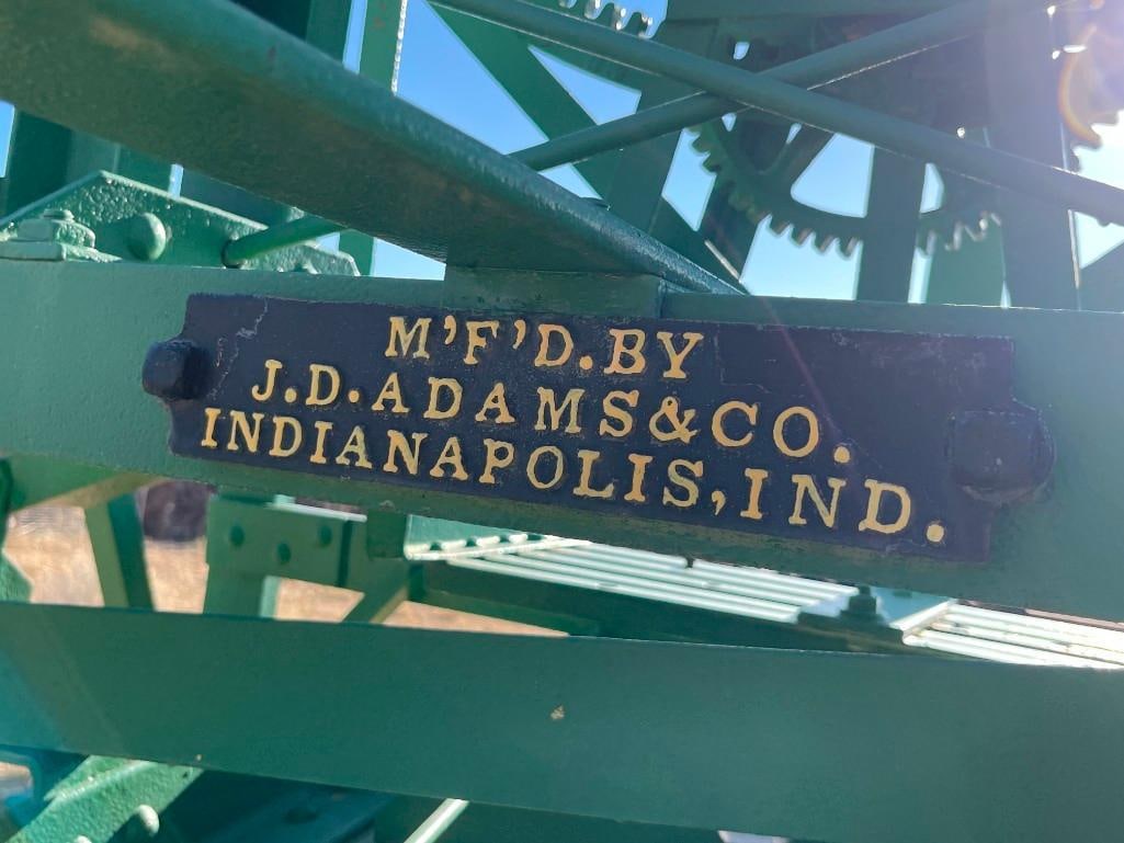 ANTIQUE J.D. ADAMS & CO. LITTLE ROADSTER HORSE-DRAWN PULL GRADER - 8