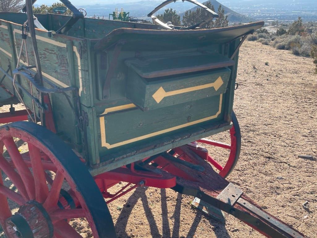 ANTIQUE FARMING / AGRICULTURE WAGON EARLY 20TH CENTURY - 13