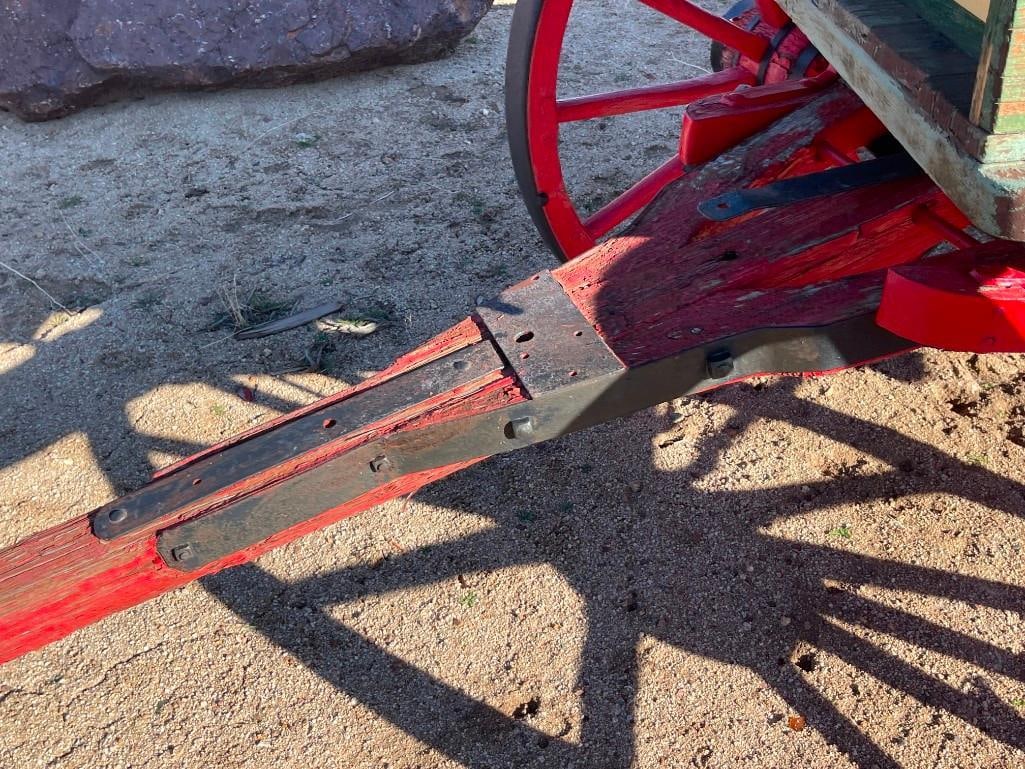 ANTIQUE FARMING / AGRICULTURE WAGON EARLY 20TH CENTURY - 17