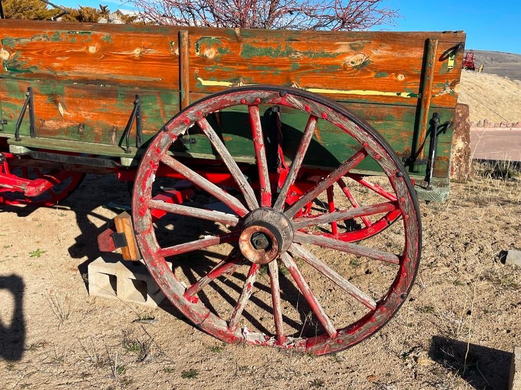 ANTIQUE FARMING / AGRICULTURE WAGON EARLY 20TH CENTURY - 3