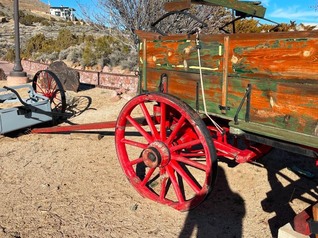 ANTIQUE FARMING / AGRICULTURE WAGON EARLY 20TH CENTURY - 4