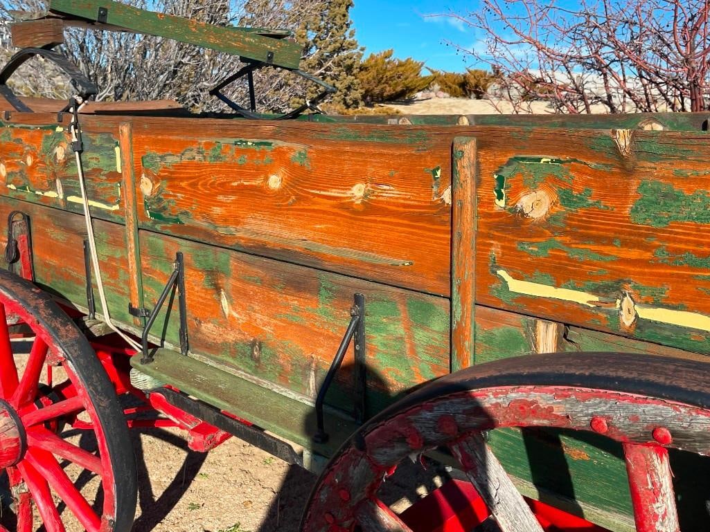 ANTIQUE FARMING / AGRICULTURE WAGON EARLY 20TH CENTURY - 5