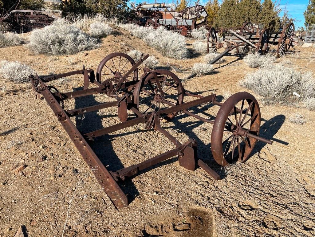 ANTIQUE HORSE DRAWN CULTIVATOR FROM EARLY 20TH CENTURY (1 of 14)