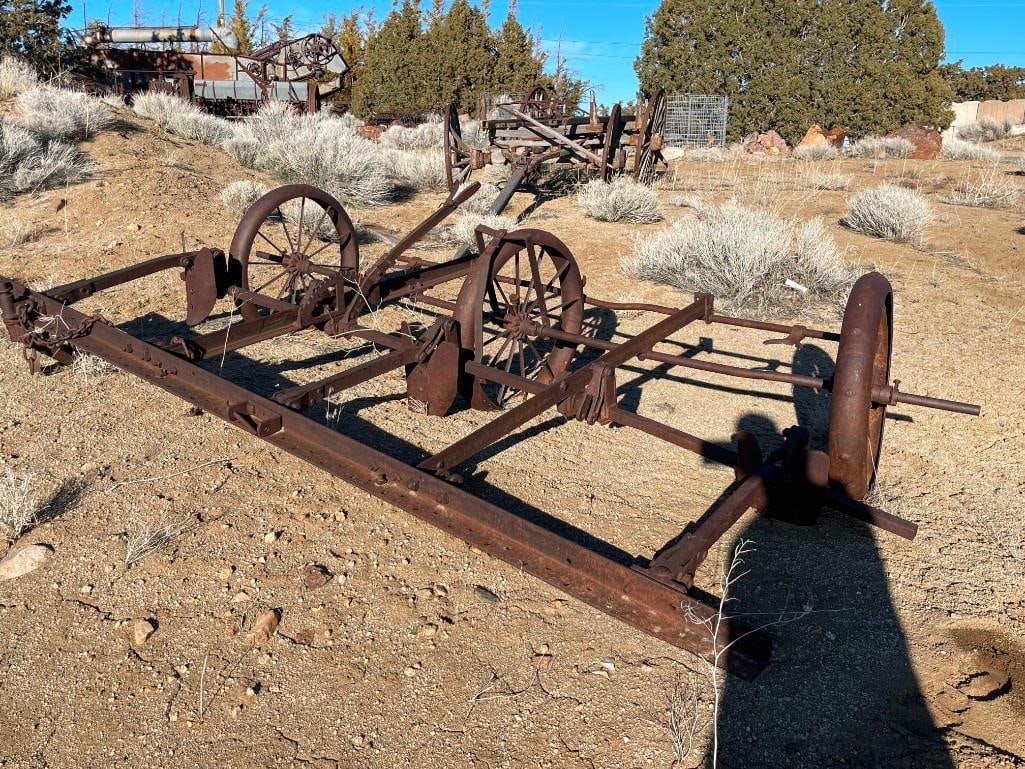ANTIQUE HORSE DRAWN CULTIVATOR FROM EARLY 20TH CENTURY - 2