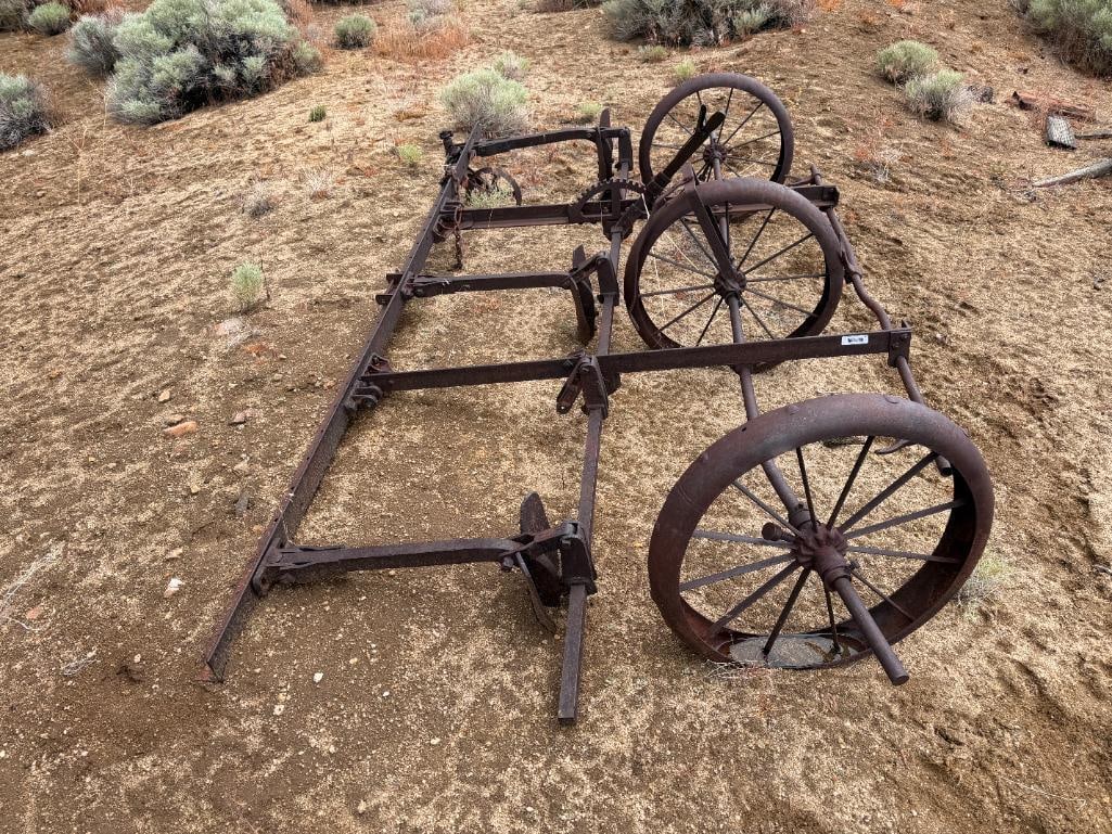 ANTIQUE HORSE DRAWN CULTIVATOR FROM EARLY 20TH CENTURY - 3