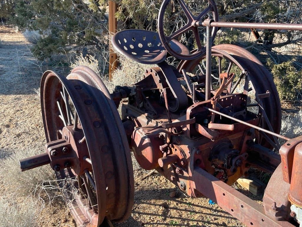 ANTIQUE INTERNATIONAL HARVESTER MCCORMACK DEERING MODEL F-12 TRACTOR - 7