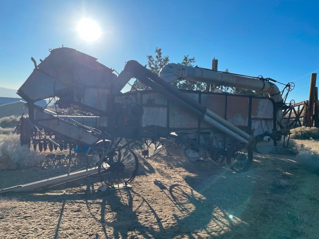 ANTIQUE FARMING IMPLEMENT THRESHING MACHINE - 20