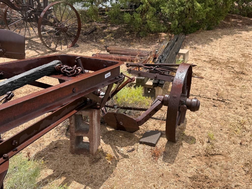 ANTIQUE THE RUSSELL GRADER MFG. CO. THE RUSSELL JUNIOR ROAD GRADER MADE IN MINNEAPOLOIS, MINNESOTA - 6