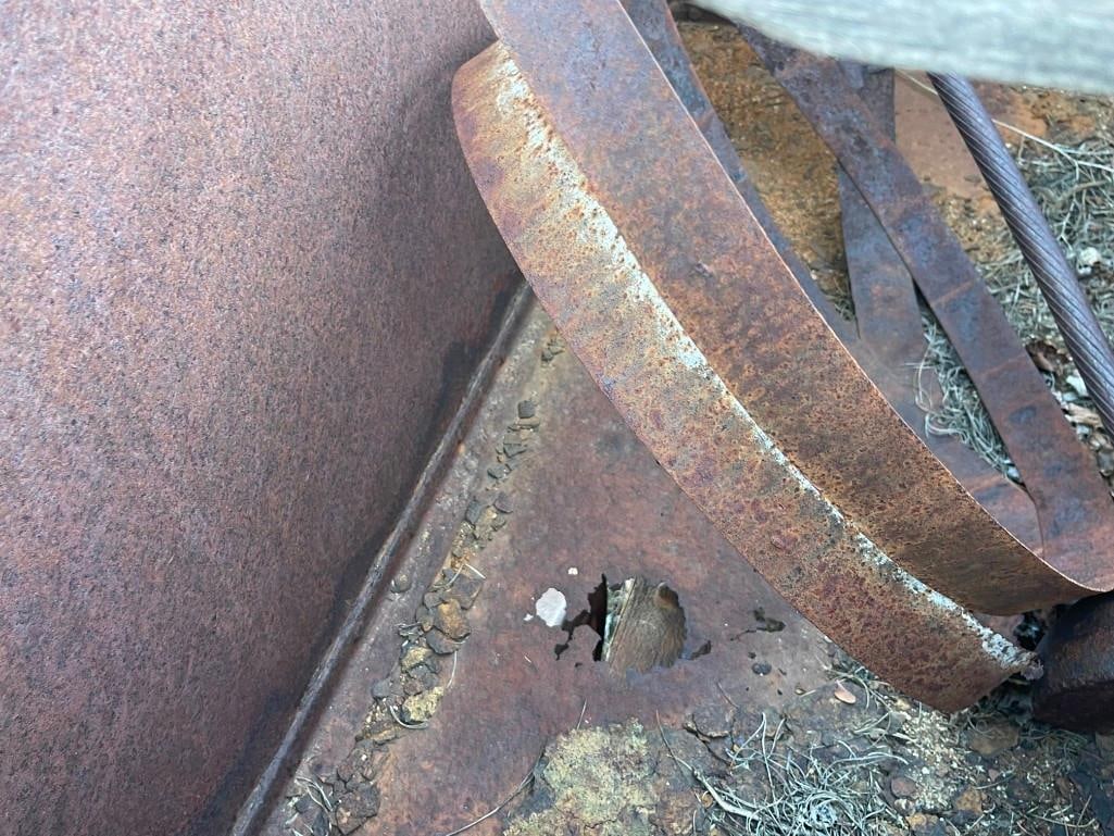 ANTIQUE MINING CART AND ACCESORIES - 14