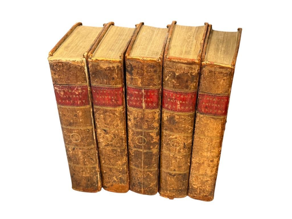 LATE 18TH CENTURY LINNAEUS'S A GENUINE AND UNIVERSAL SYSTEM OF NATURAL HISTORY PUBLISHED IN LONDON (1 of 14)