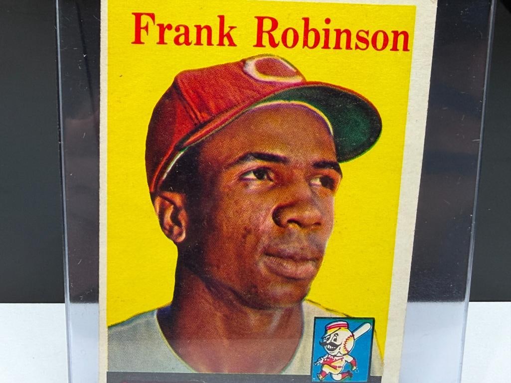 1958 TOPPS #285 FRANK ROBINSON BASEBALL CARD - 2