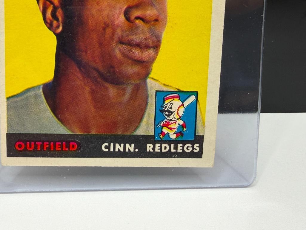 1958 TOPPS #285 FRANK ROBINSON BASEBALL CARD - 5