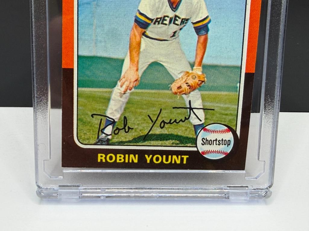1975 TOPPS #223 ROBIN YOUNT ROOKIE BASEBALL CARD - 3
