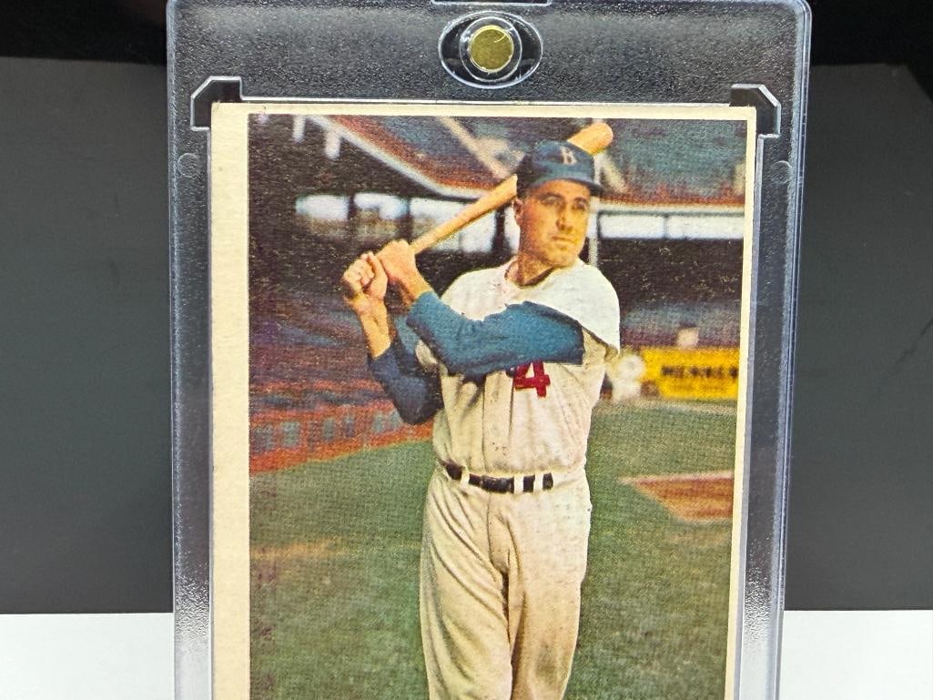 1957 TOPPS #170 DUKE SNIDER BASEBALL CARD - 2