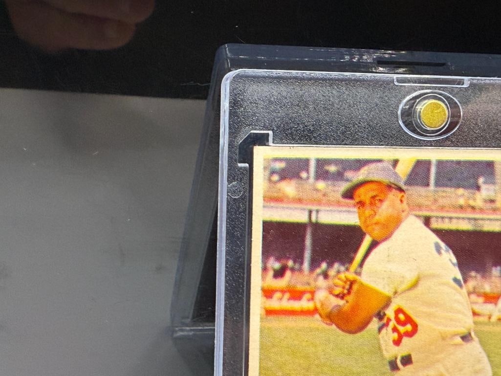 1957 TOPPS #210 ROY CAMPANELLA BASEBALL CARD - 4
