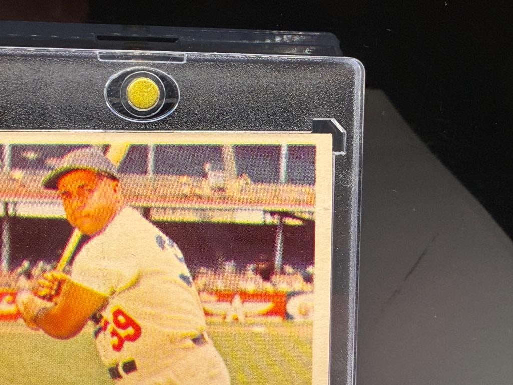 1957 TOPPS #210 ROY CAMPANELLA BASEBALL CARD - 5