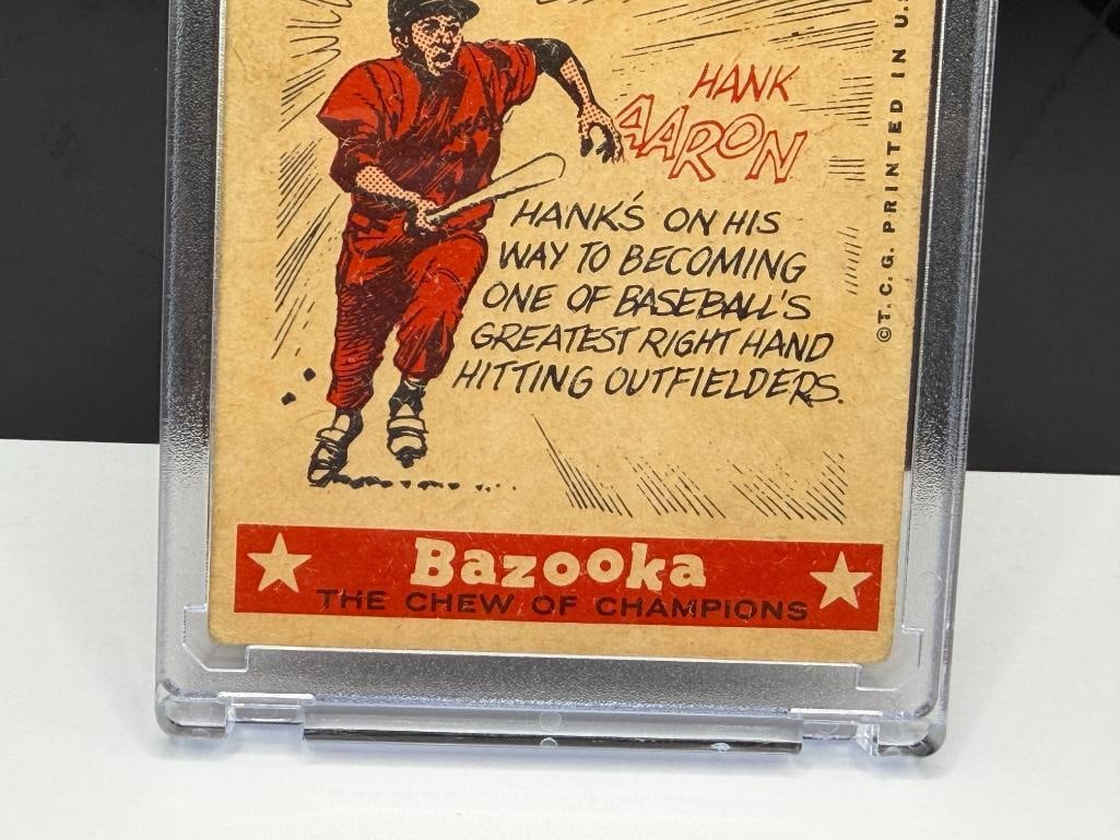 1959 TOPPS #561 HANK AARON 59' ALL STAR SELECTION THE SPORTING NEWS BASEBALL CARD - 8