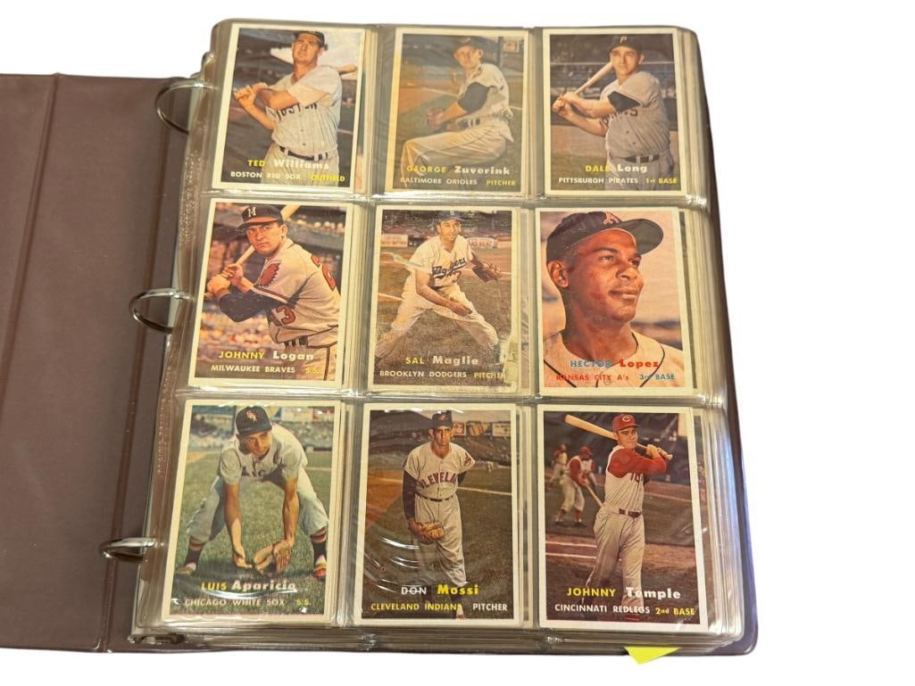 1957 TOPPS BASEBALL CARD SET (1 of 20)