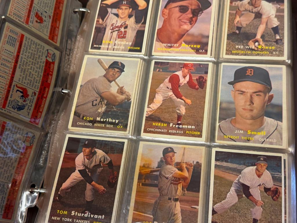 1957 TOPPS BASEBALL CARD SET - 6
