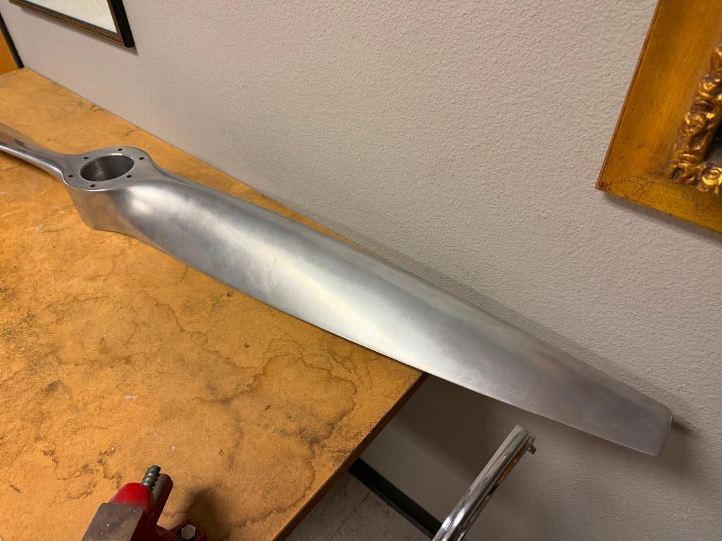 DANIEL WALTERS AVIATION AIRPLANE ALLUMINUM PROPELLER - 8