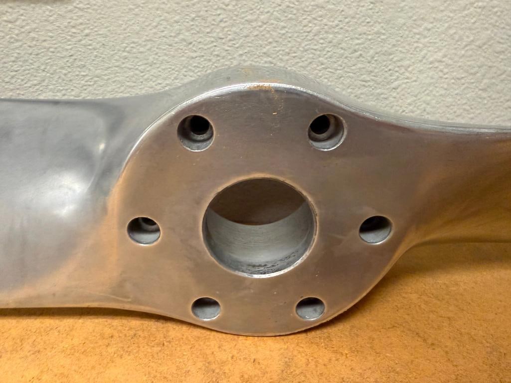 DANIEL WALTERS AVIATION AIRPLANE ALLUMINUM PROPELLER - 9