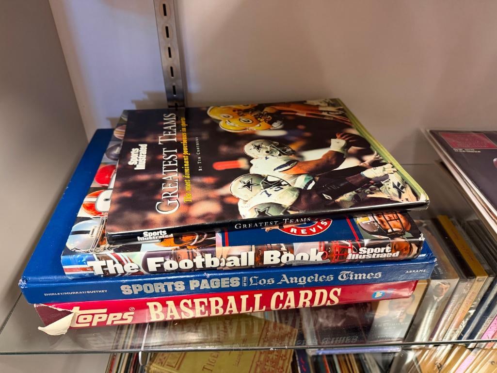 FOUR SPORT THEMED HARD COVER PICTORAL BOOKS - 2