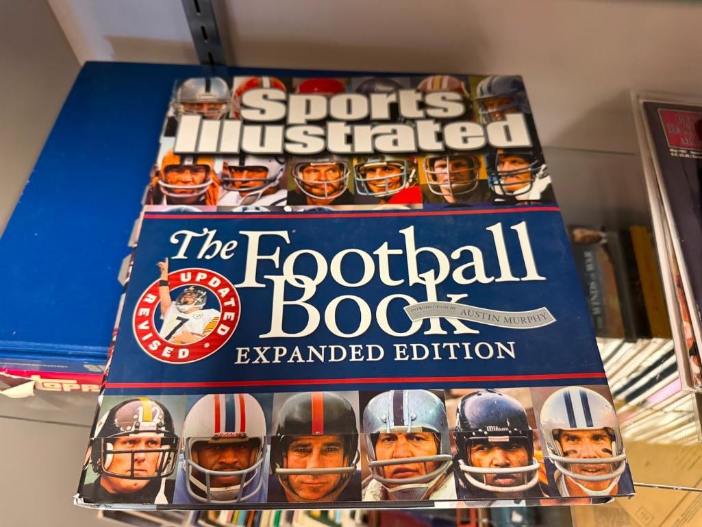 FOUR SPORT THEMED HARD COVER PICTORAL BOOKS - 6