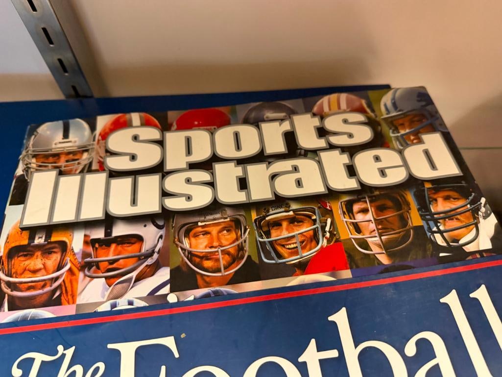 FOUR SPORT THEMED HARD COVER PICTORAL BOOKS - 8