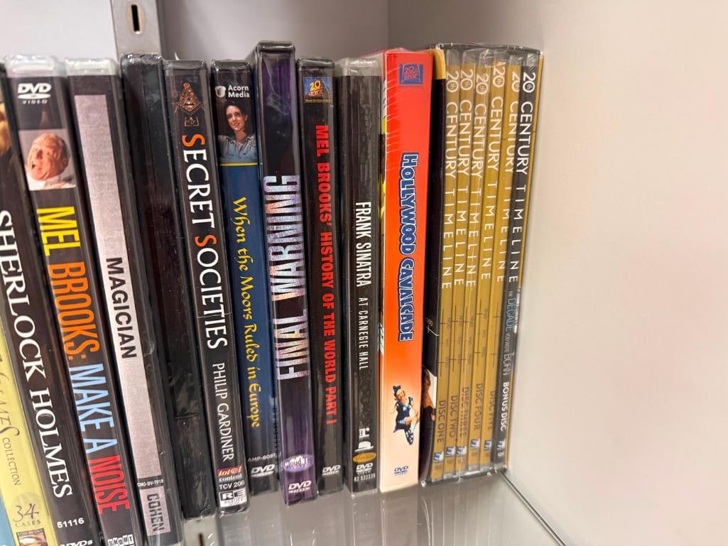 ASSORTED NEW DVDS ALL SEALED IN ORIGINAL WRAPPER - 3