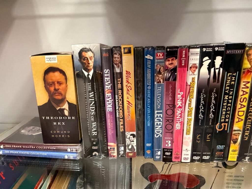 ASSORTED NEW DVDS ALL SEALED IN ORIGINAL WRAPPER - 6