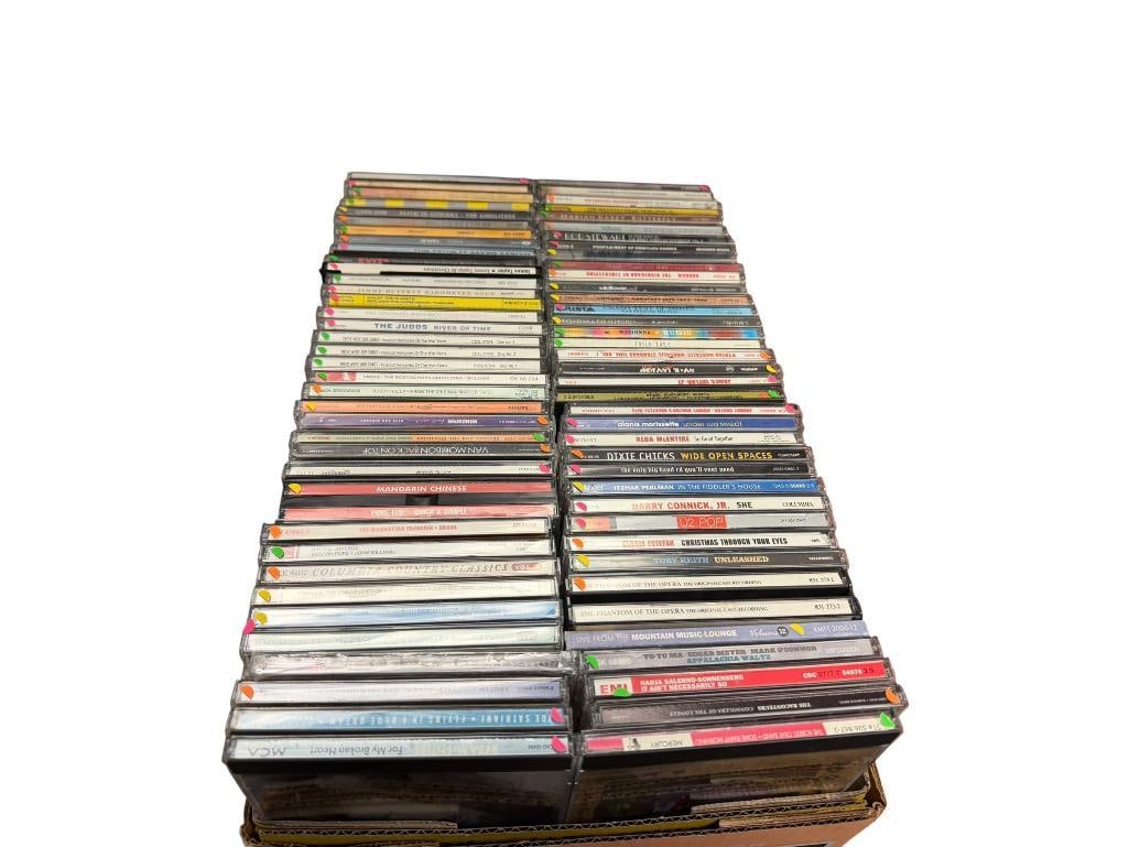 70 ASSORTED CD'S FEATURING VARIOUS GENRES OF MUSIC (1 of 13)