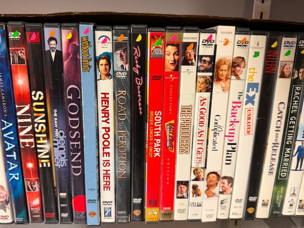70 ASSORTED DVDS - 10