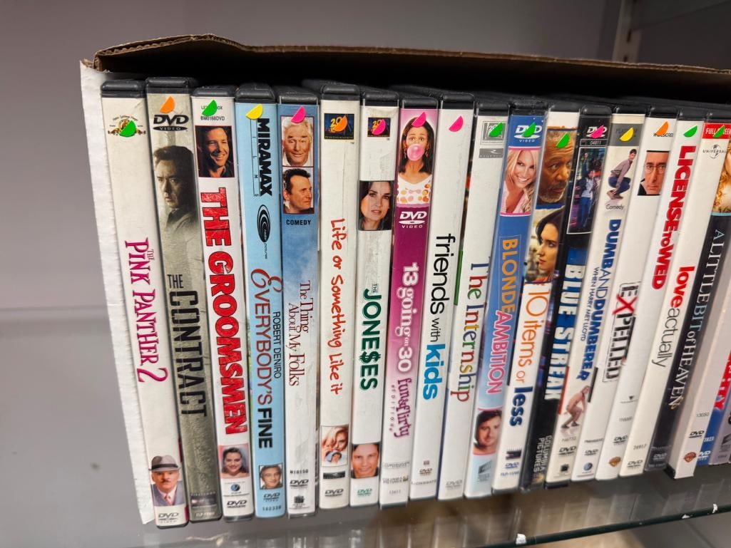 70 ASSORTED DVDS - 3