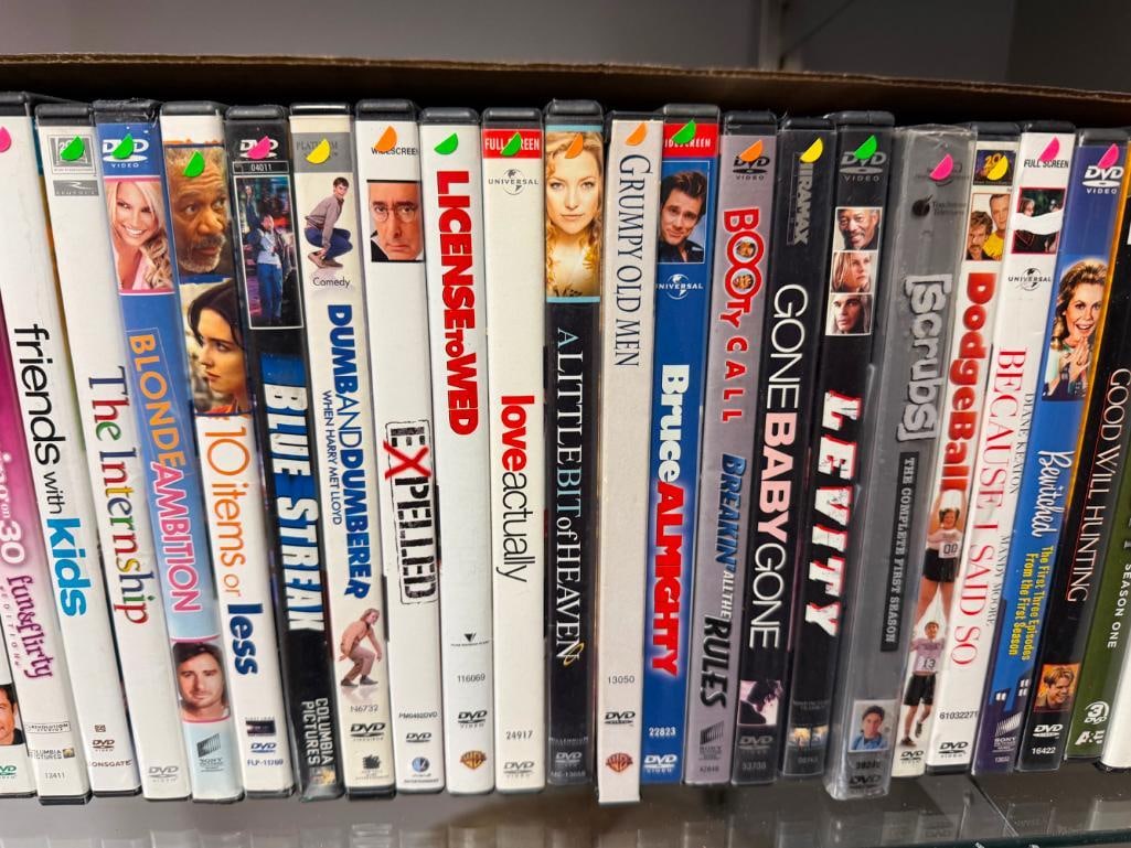 70 ASSORTED DVDS - 4
